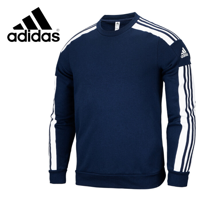 adidas training navy blue sweatshirt